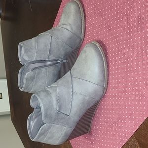 Gray Booties